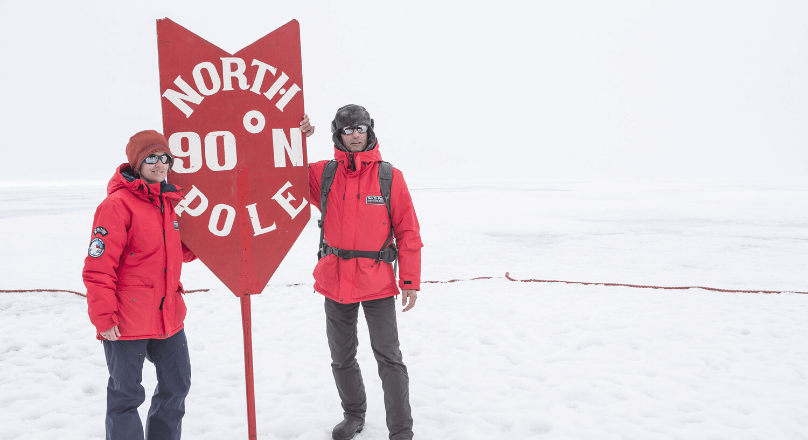 Extreme Points in the Arctic