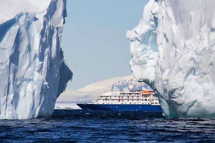 Solar eclipse in Antarctic cruise 2021